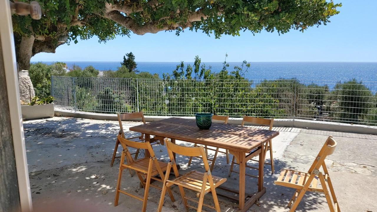 Appartamento In Villa Fortunata Terra Marina Serra Eksteriør billede